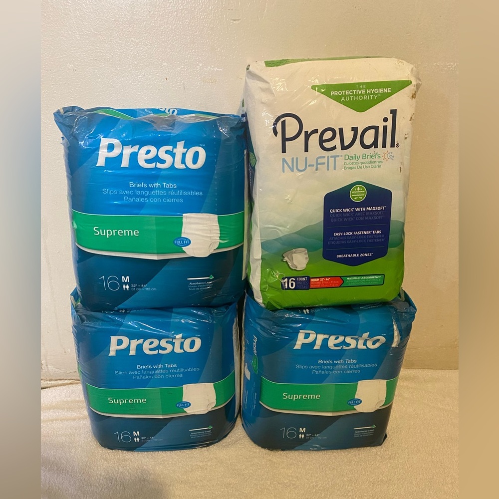 4/$20 Adult diapers
